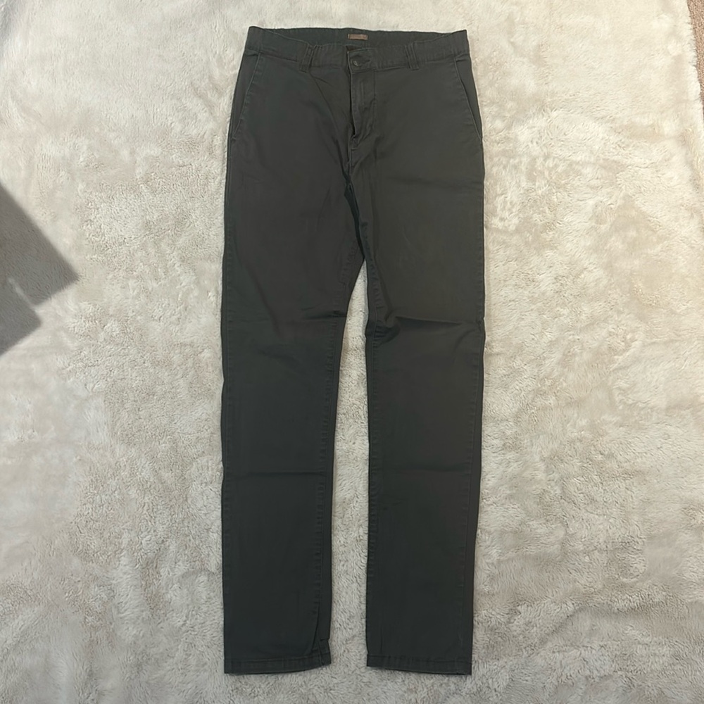Slim fit grey pants, Tainted Denim, size W31 L30